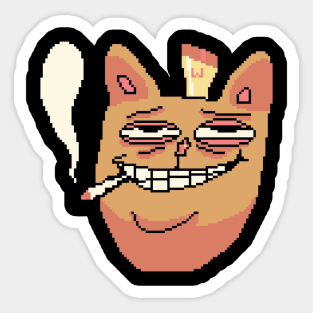 Burgerpants Sticker